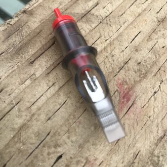 Soft edge bug pin cartridge