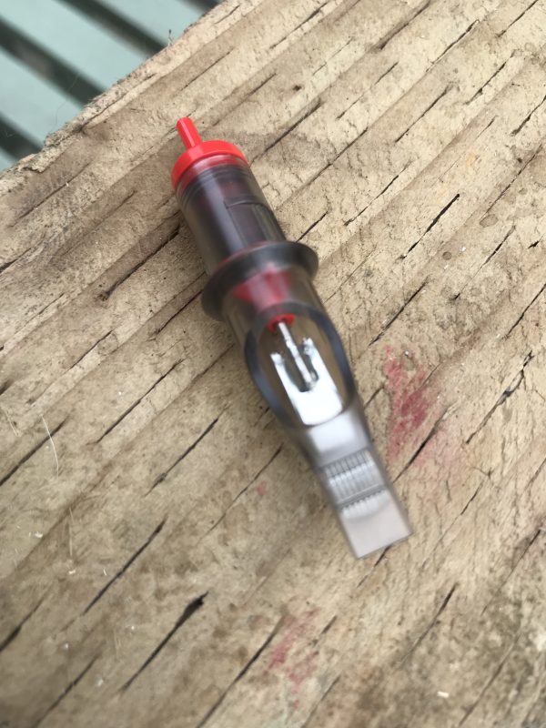 Soft edge bug pin cartridge